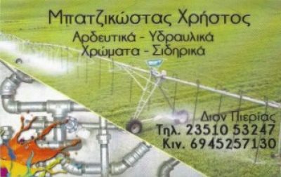 ΜΠΑΤΖΙΚΩΣΤΑΣ ΧΡΗΣΤΟΣ