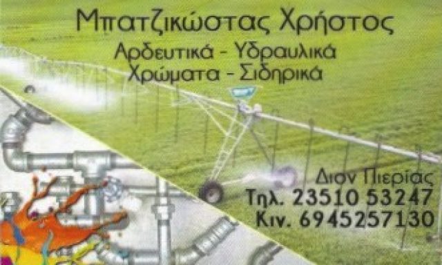 ΜΠΑΤΖΙΚΩΣΤΑΣ ΧΡΗΣΤΟΣ