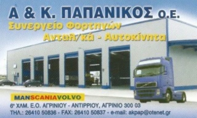 ΠΑΠΑΝΙΚΟΣ Κ. – ΠΑΠΑΝΙΚΟΣ Ν. ΟΕ