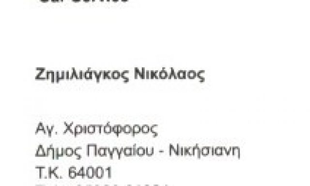 BOSCH CAR SERVICE ΖΗΜΙΛΙΑΓΚΟΣ ΝΙΚΟΛΑΟΣ