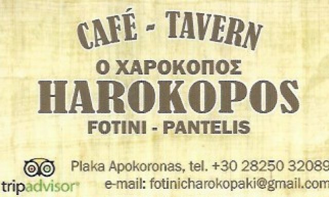 ΧΑΡΟΚΟΠΟΣ – ΧΑΡΟΚΟΠΑΚΗ ΦΩΤΕΙΝΗ