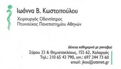 ΚΩΣΤΟΠΟΥΛΟΥ ΙΩΑΝΝΑ Β.