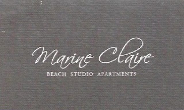MARINE CLAIRE – ΠΡΩΙΜΑΚΗΣ ΣΑΒΒΑΣ