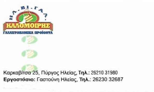 ΗΛΒΙΓΑΛ – ΚΑΛΟΜΟΙΡΗΣ ΒΑΣ. ΑΒΕΕ