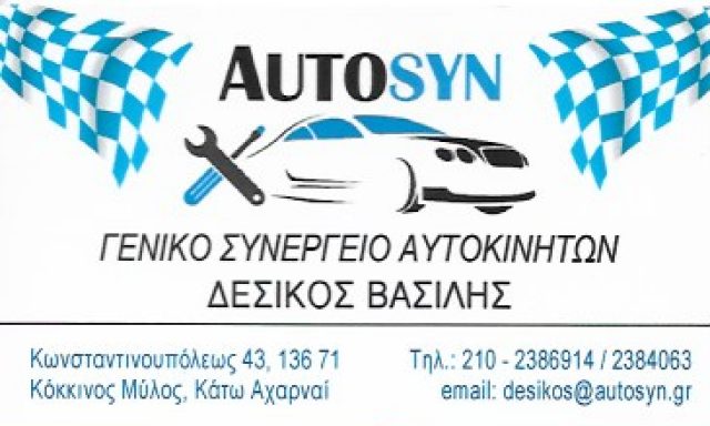 AUTOSYN – ΔΕΣΙΚΟΣ ΒΑΣΙΛΗΣ