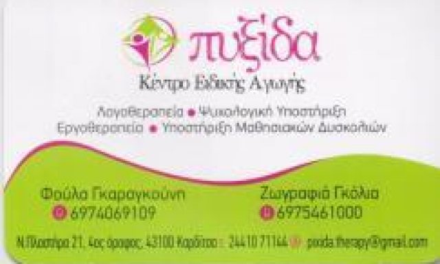 ΠΥΞΙΔΑ – ΓΚΟΛΙΑ ΖΩΓΡΑΦΙΑ ΚΑΙ ΣΙΑ ΟΕ