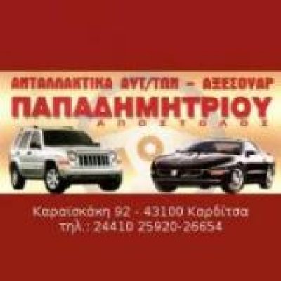 ΠΑΠΑΔΗΜΗΤΡΙΟΥ ΑΠΟΣΤΟΛΟΣ