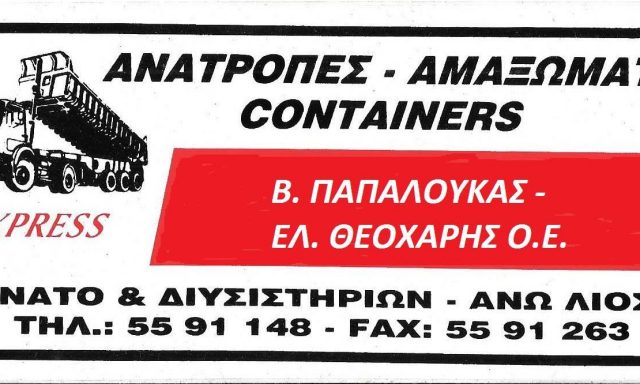EXPRESS – Β ΠΑΠΑΛΟΥΚΑΣ Ε ΘΕΟΧΑΡΗΣ ΟΕ