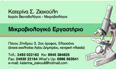 ΖΙΑΚΟΥΛΗ ΚΑΤΕΡΙΝΑ