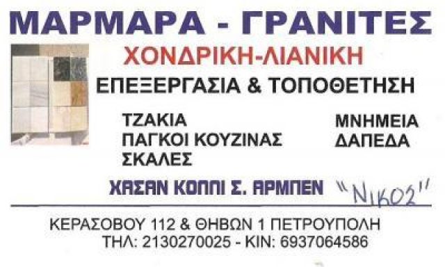 ΝΙΚΟΣ(Hasankolli Arben)