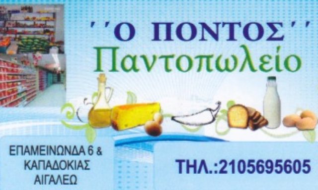 Ο ΠΟΝΤΟΣ – ΖΙΜΕΝΚΟΒΑ ΤΑΤΙΑΝΑ