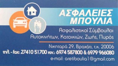 ΜΠΟΥΛΙΑ ΑΡΕΤΗ – ΜΠΟΥΛΙΑΣ ΓΕΩΡΓΙΟΣ