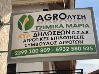 AGROΛΥΣΗ – ΤΖΙΜΙΚΑ ΜΑΡΙΑ