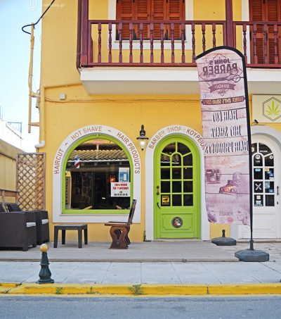 BARBER JOHN’S SIDARI CORFU