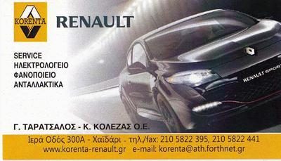 KORENTA – ΤΑΡΑΤΣΑΛΟΣ Γ ΚΟΛΕΖΑΣ Κ ΟΕ