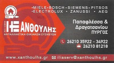 SERVICE ΞΑΝΘΟΥΛΗΣ ΗΛΙΑΣ