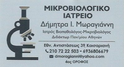 ΜΩΡΑΓΙΑΝΝΗ ΔΗΜΗΤΡΑ